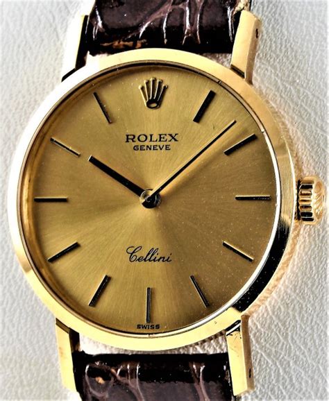 rolex cellini vintage red dial|rolex cellini 18k.